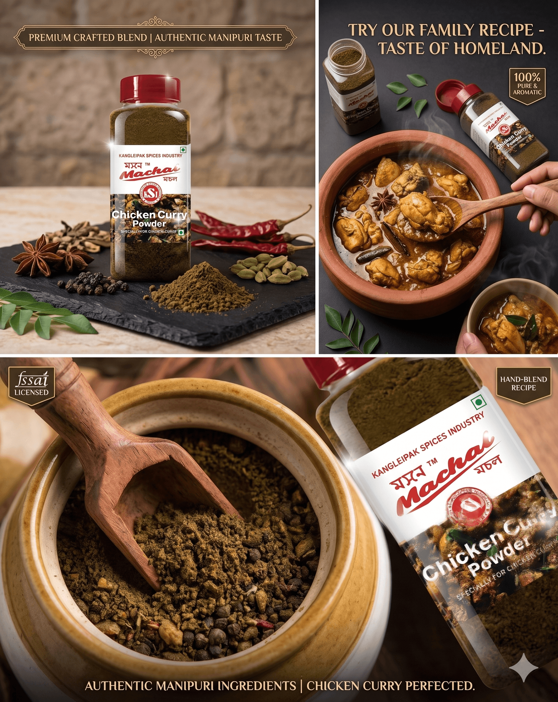 MACHAL CHICKEN CURRY POWDER